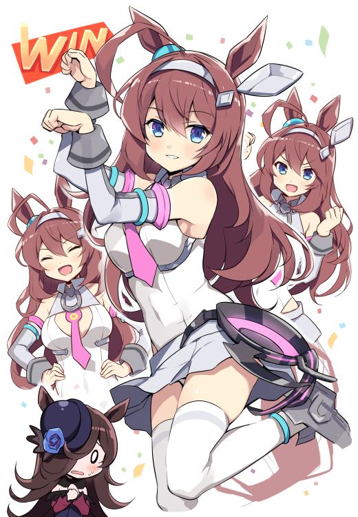This is a pixiv picture whose title is ウマ娘絵まとめ1.