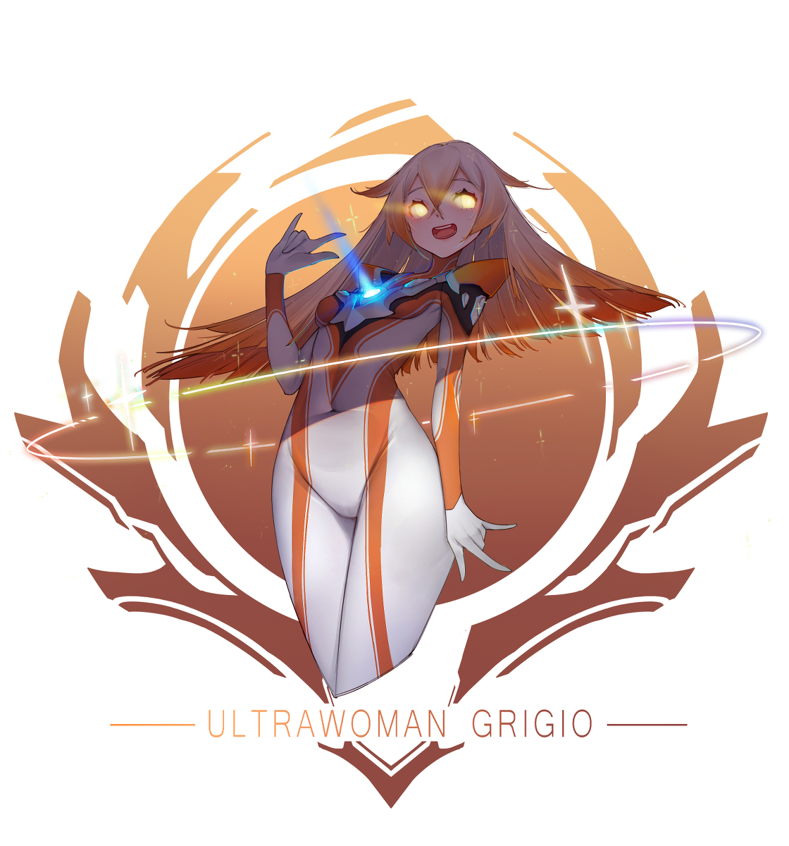This is a pixiv picture whose title is ウルトラウーマングリージョ.