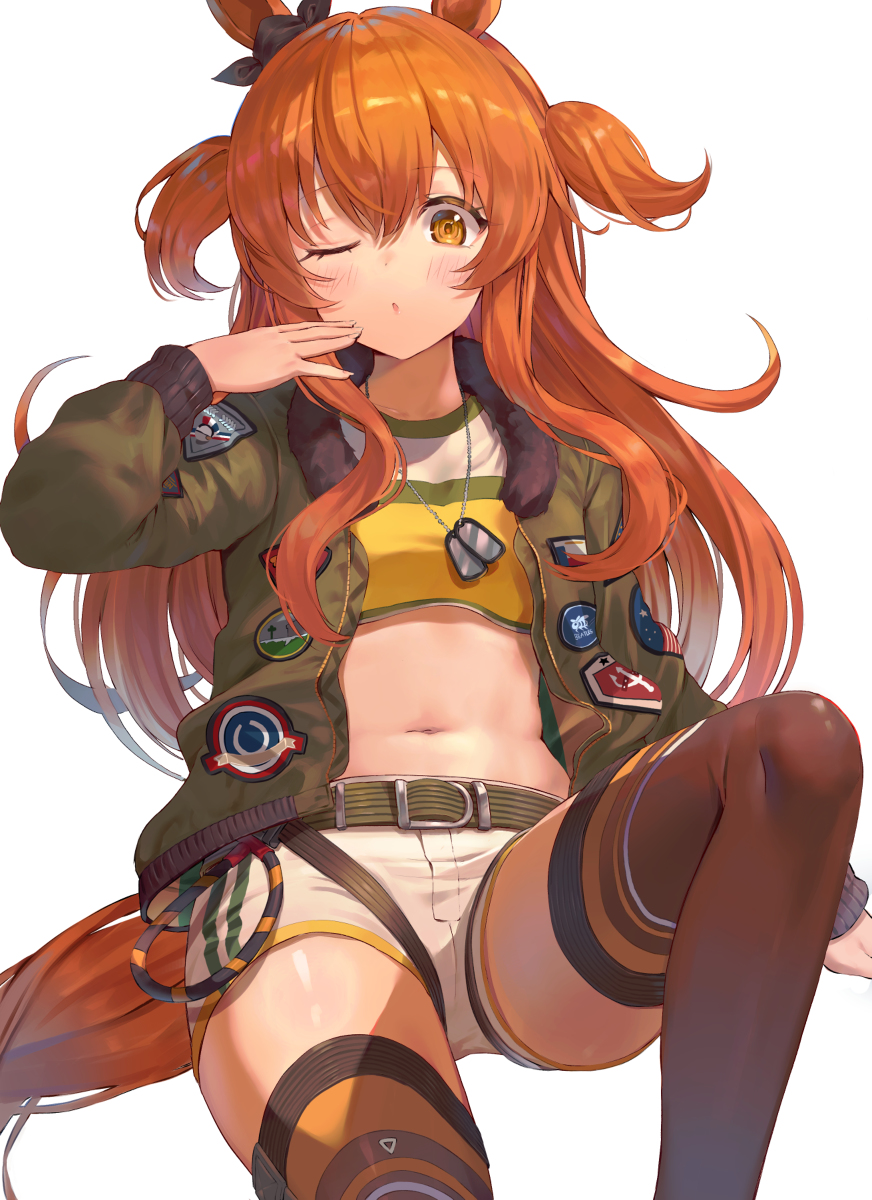 This is a pixiv picture whose title is CHU-♥.