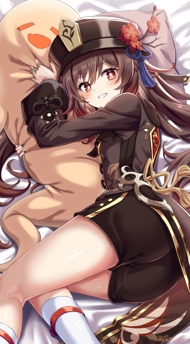 This is a pixiv picture whose title is 胡桃.