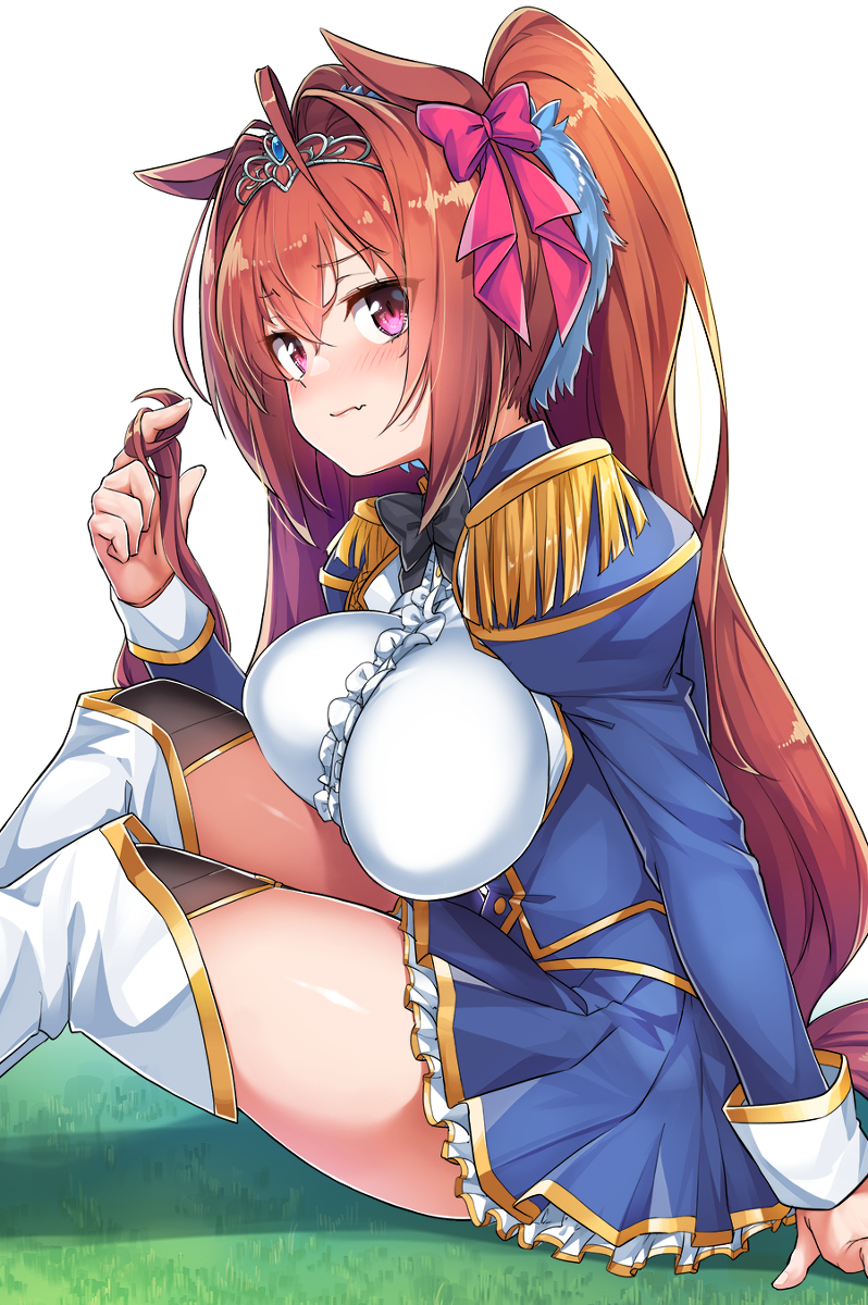 This is a pixiv picture whose title is ダイワスカーレット.