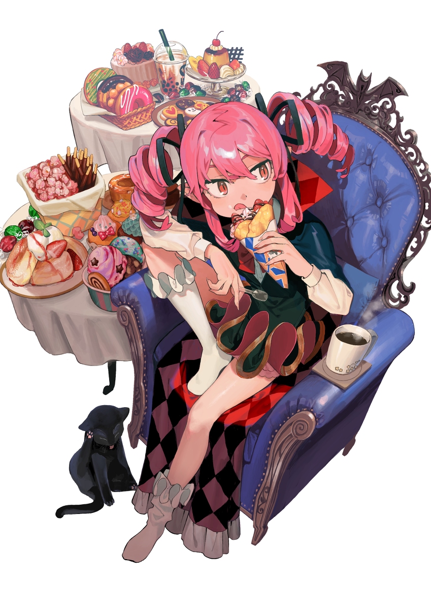 This is a pixiv picture whose title is お菓子.