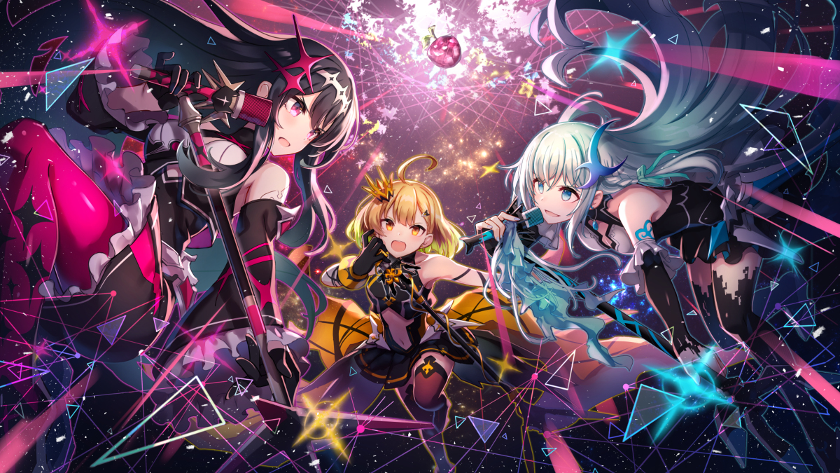 This is a pixiv picture whose title is 戦場の歌姫.