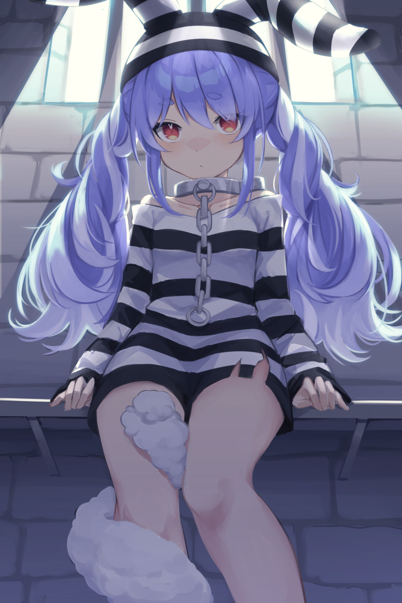 This is a pixiv picture whose title is pekora.