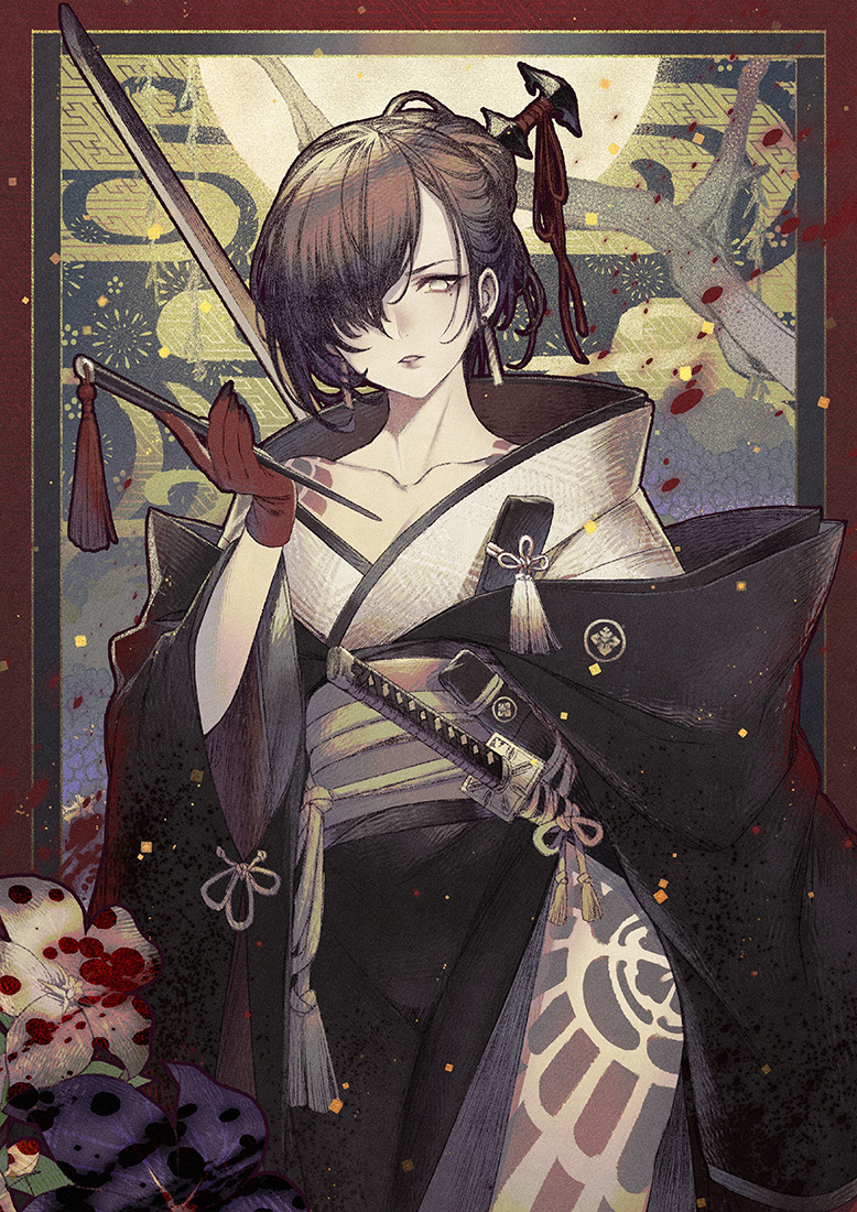 This is a pixiv picture whose title is アケハさん！.