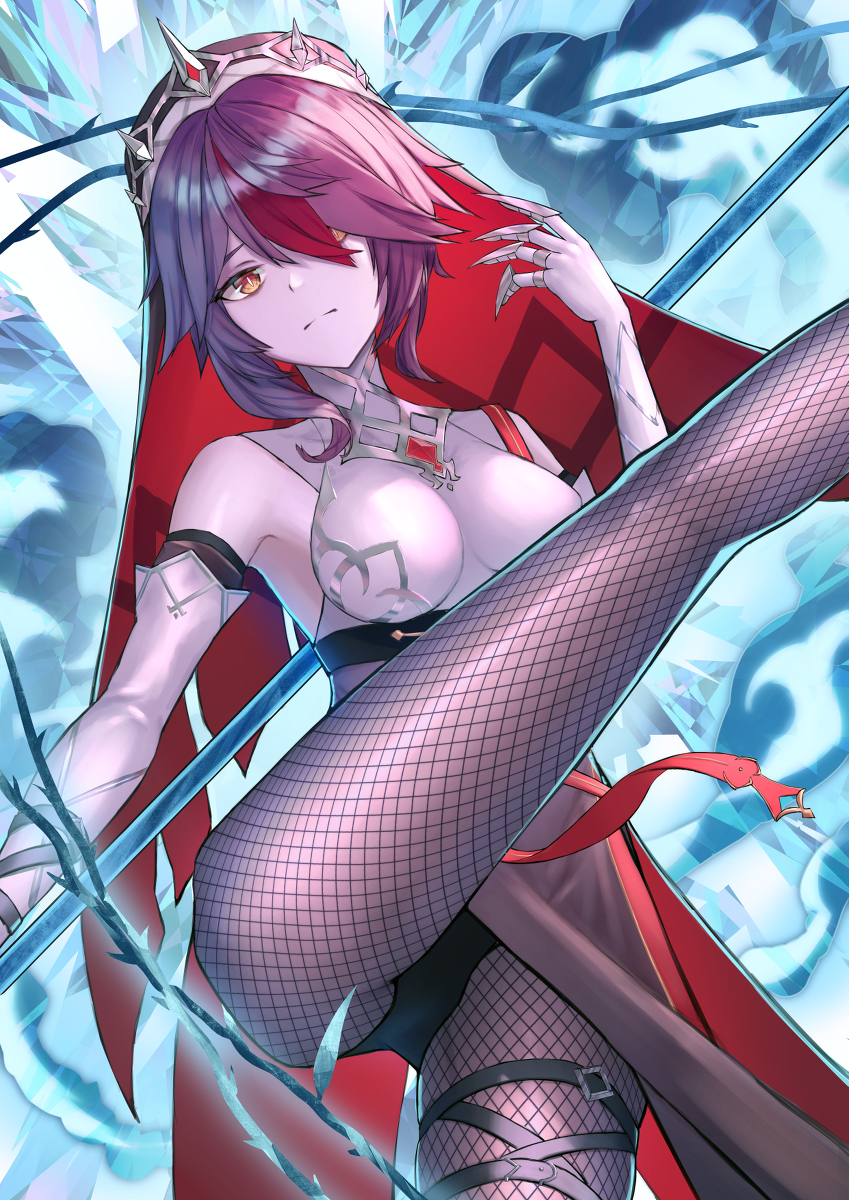 This is a pixiv picture whose title is ロサリア.