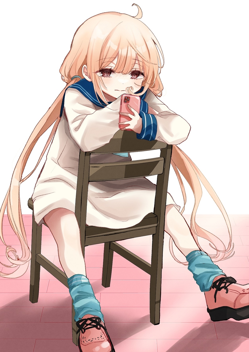 This is a pixiv picture whose title is ウトウト杏ちゃん.