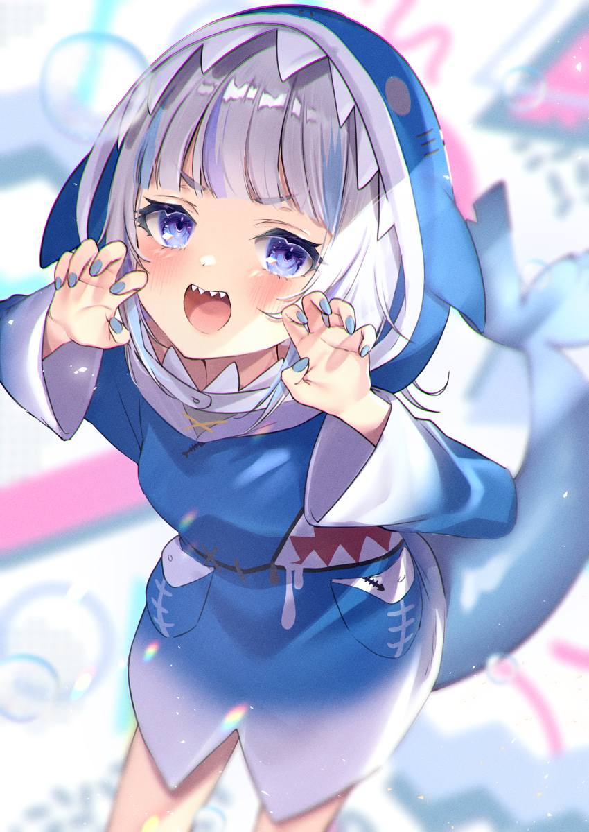 This is a pixiv picture whose title is GawrGura.