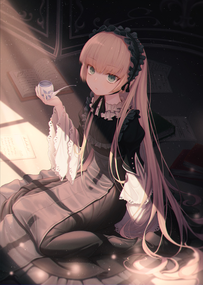 This is a pixiv picture whose title is GOSICK.