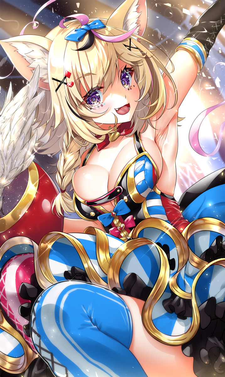 This is a pixiv picture whose title is 尾丸ポルカ.