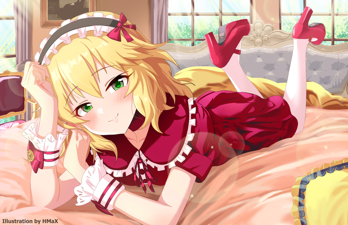 This is a pixiv picture whose title is 一緒に寝ましょう~♥.