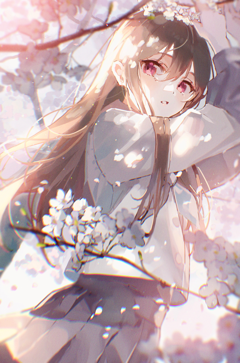This is a pixiv picture whose title is 🌸.