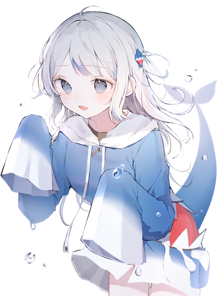 This is a pixiv picture whose title is 💙.