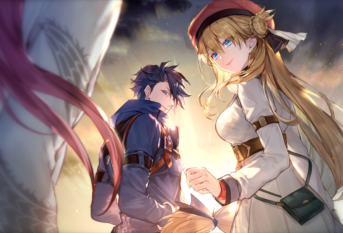 This is a pixiv picture whose title is 黎.