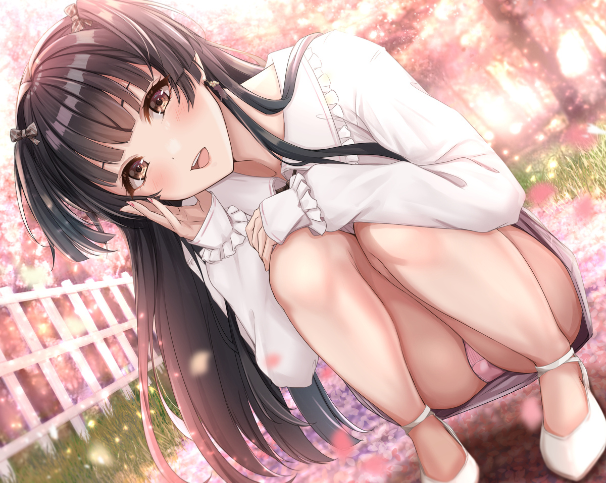 This is a pixiv picture whose title is ばーか♡.