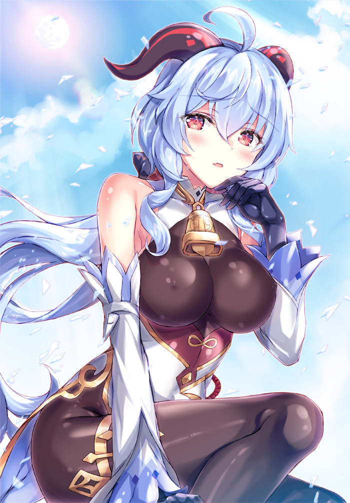 This is a pixiv picture whose title is 甘雨ちゃん.