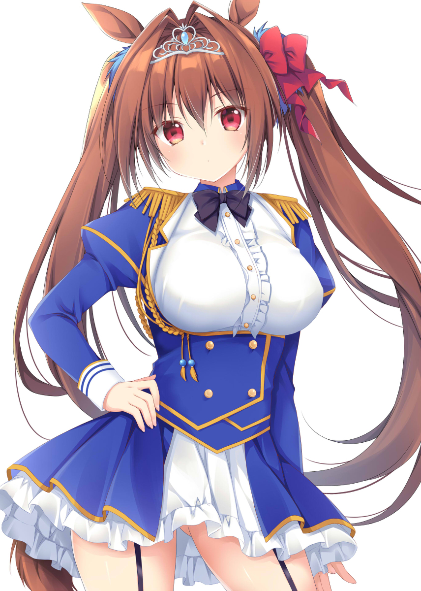 This is a pixiv picture whose title is ダイワスカーレット.