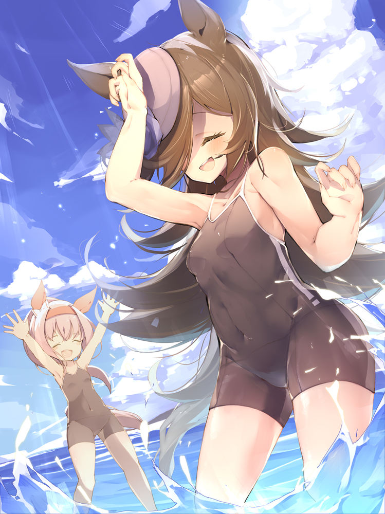 This is a pixiv picture whose title is ライスちゃん.