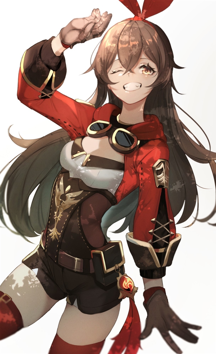 This is a pixiv picture whose title is アンバーちゃん.