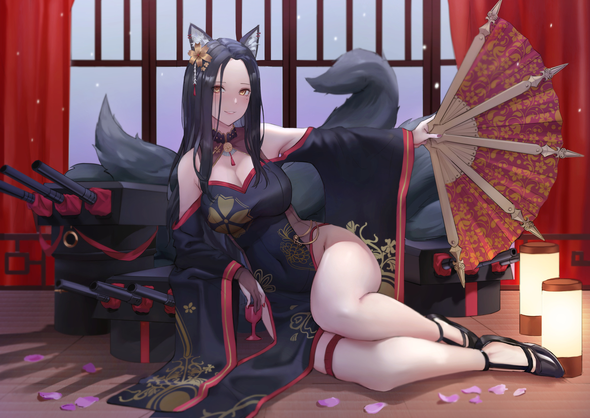 This is a pixiv picture whose title is 武蔵.