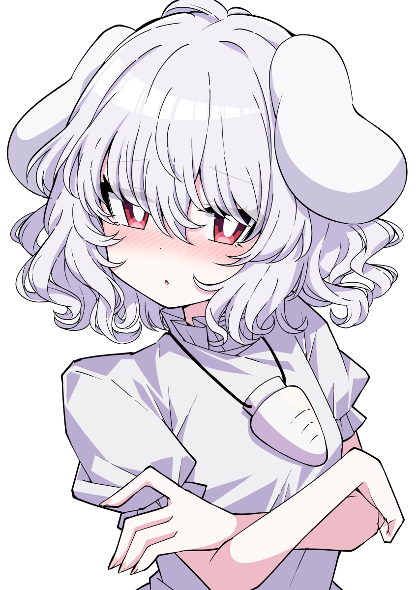 This is a pixiv picture whose title is 白うさぎ.