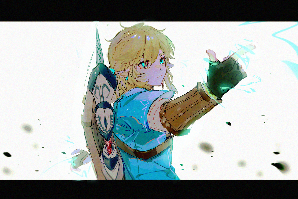 This is a pixiv picture whose title is 【BOTW log1】.