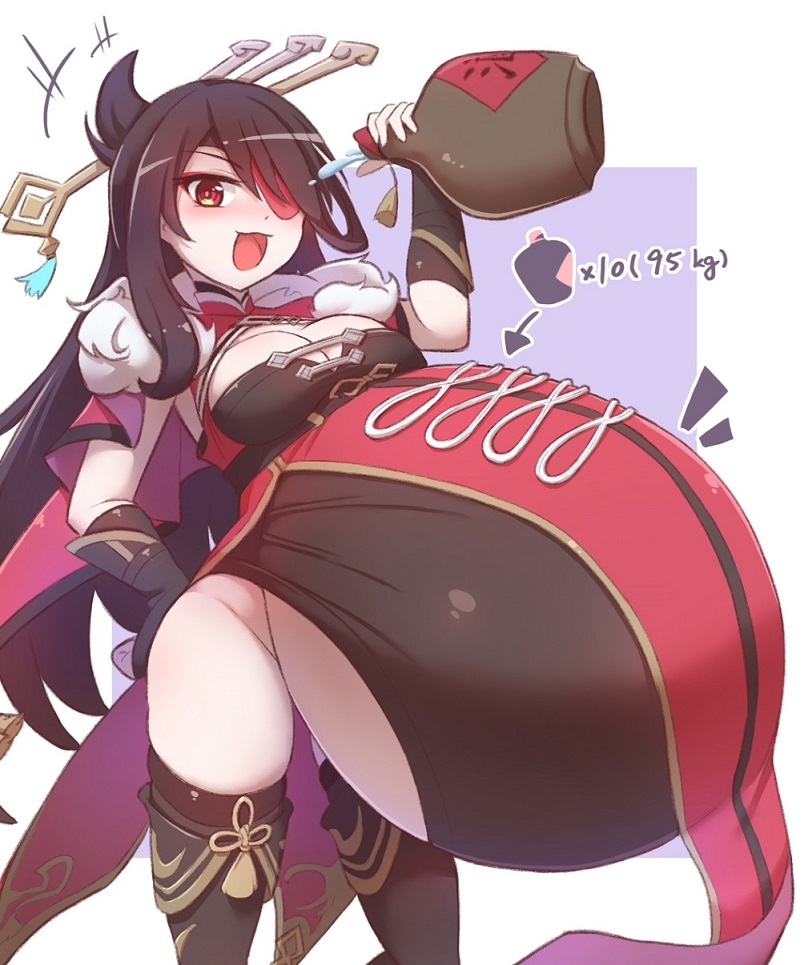 This is a pixiv picture whose title is 🍺.
