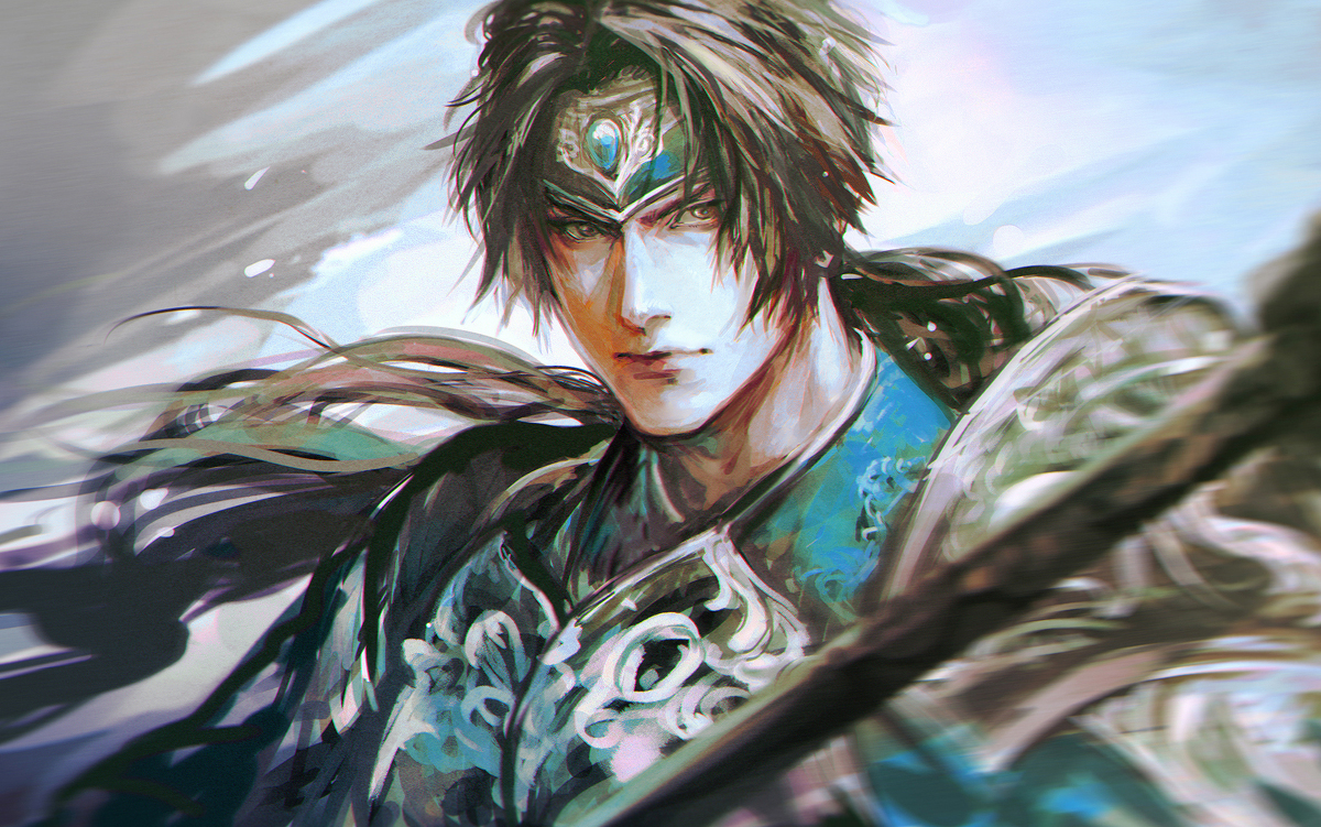 This is a pixiv picture whose title is アプリ『真・三國無双』配信開始.