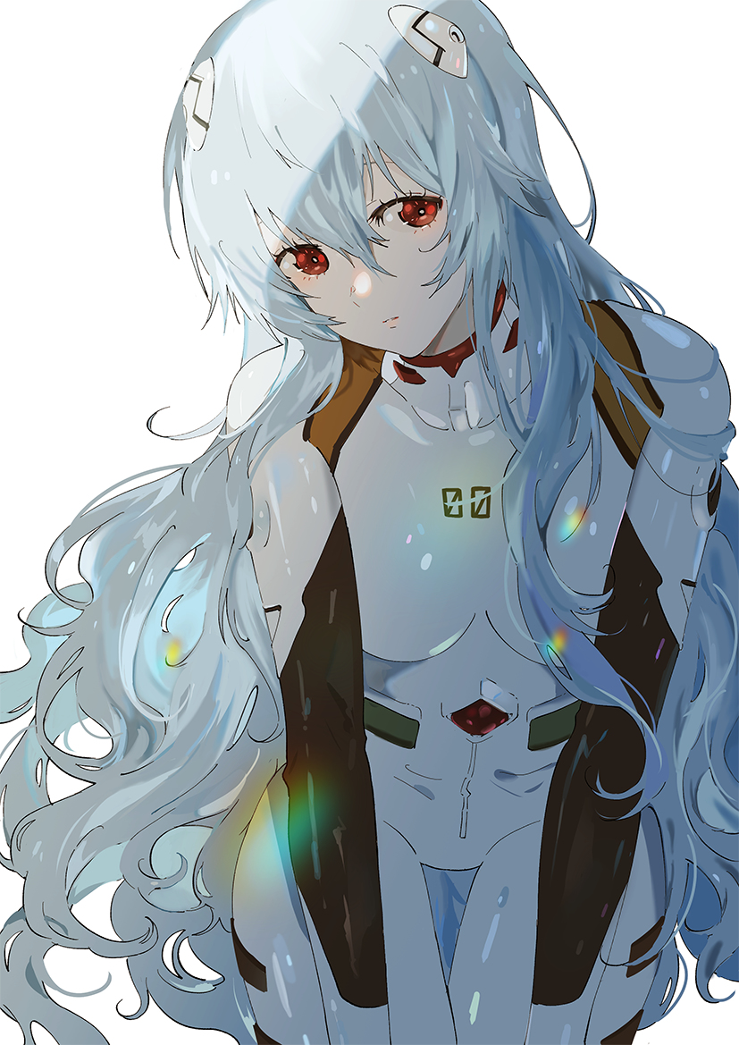 This is a pixiv picture whose title is 綾波.