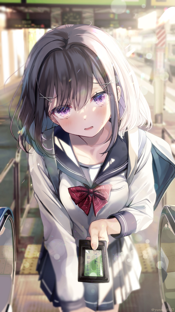 This is a pixiv picture whose title is 落し物.