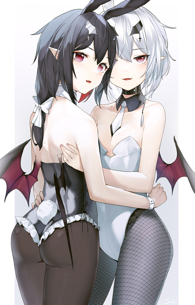 This is a pixiv picture whose title is 双生.
