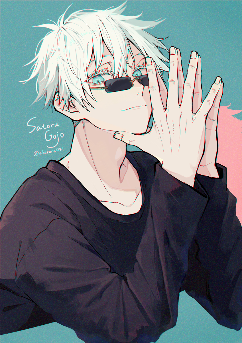 This is a pixiv picture whose title is 五条悟.