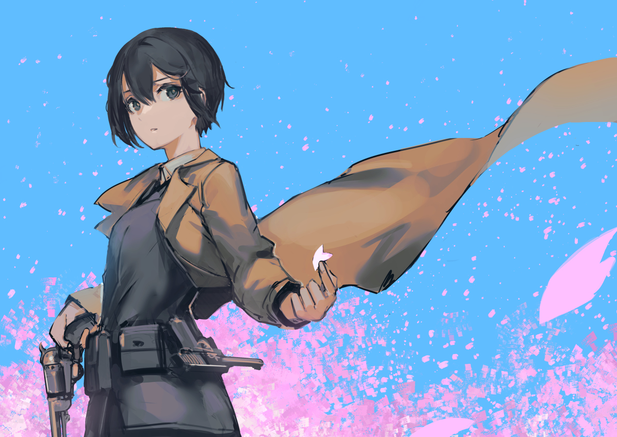 This is a pixiv picture whose title is キノ.