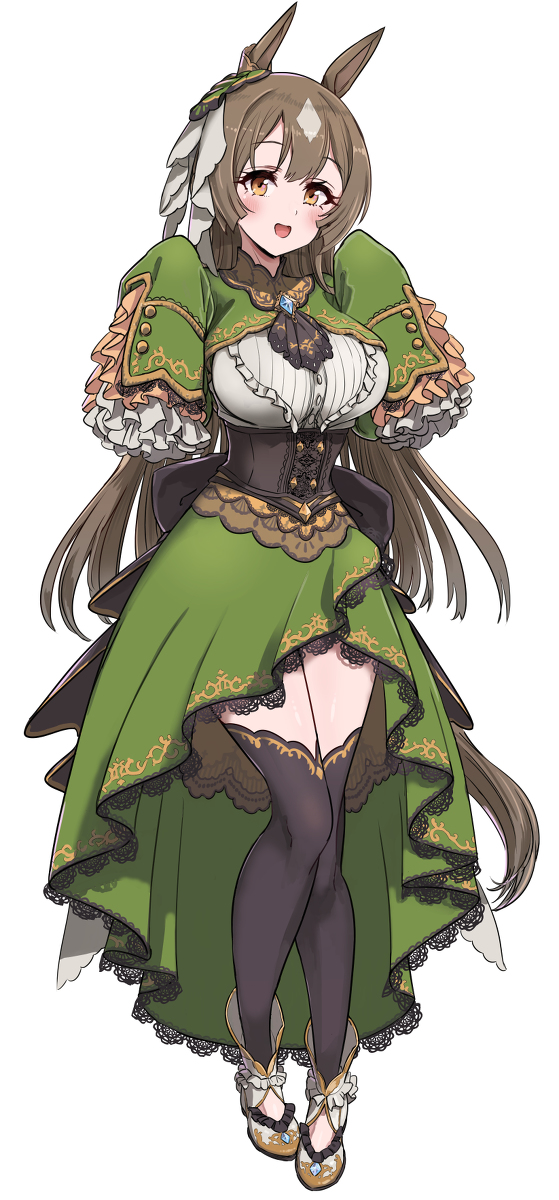 This is a pixiv picture whose title is サトノダイヤモンドちゃん.