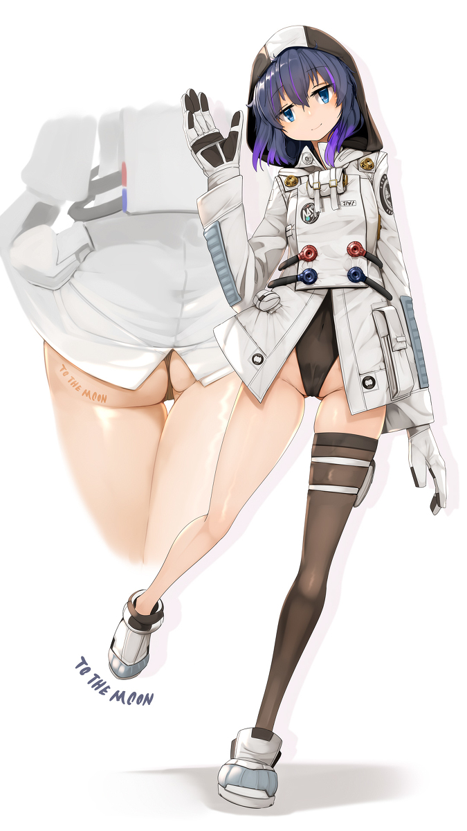 This is a pixiv picture whose title is SPACE SUIT.