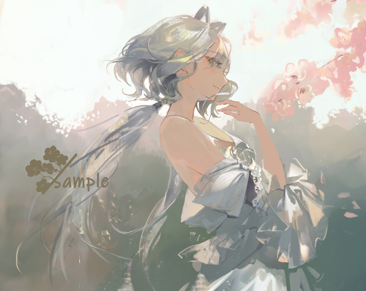 This is a pixiv picture whose title is 踏青.