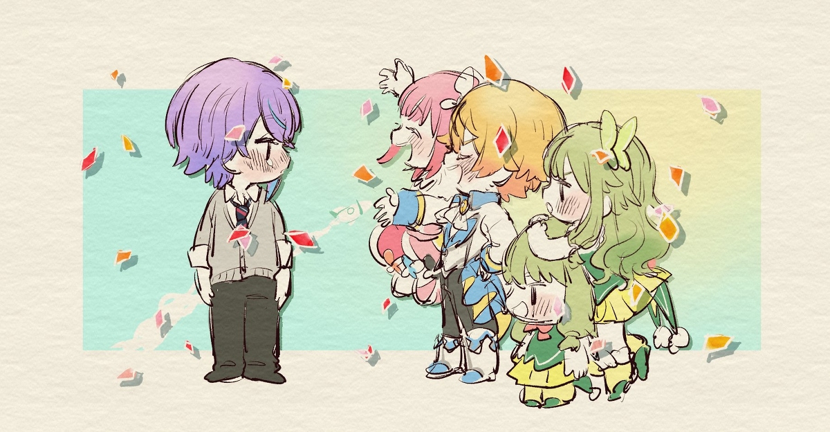 This is a pixiv picture whose title is 【プロセカ】ワンダショまとめ3.