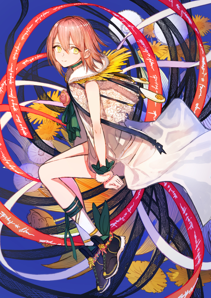 This is a pixiv picture whose title is 💐.