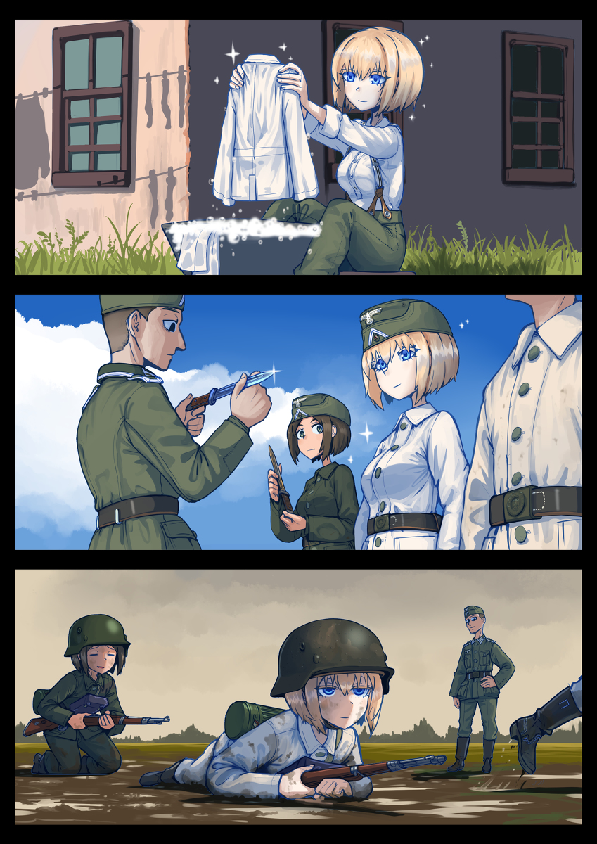 This is a pixiv picture whose title is Loop.