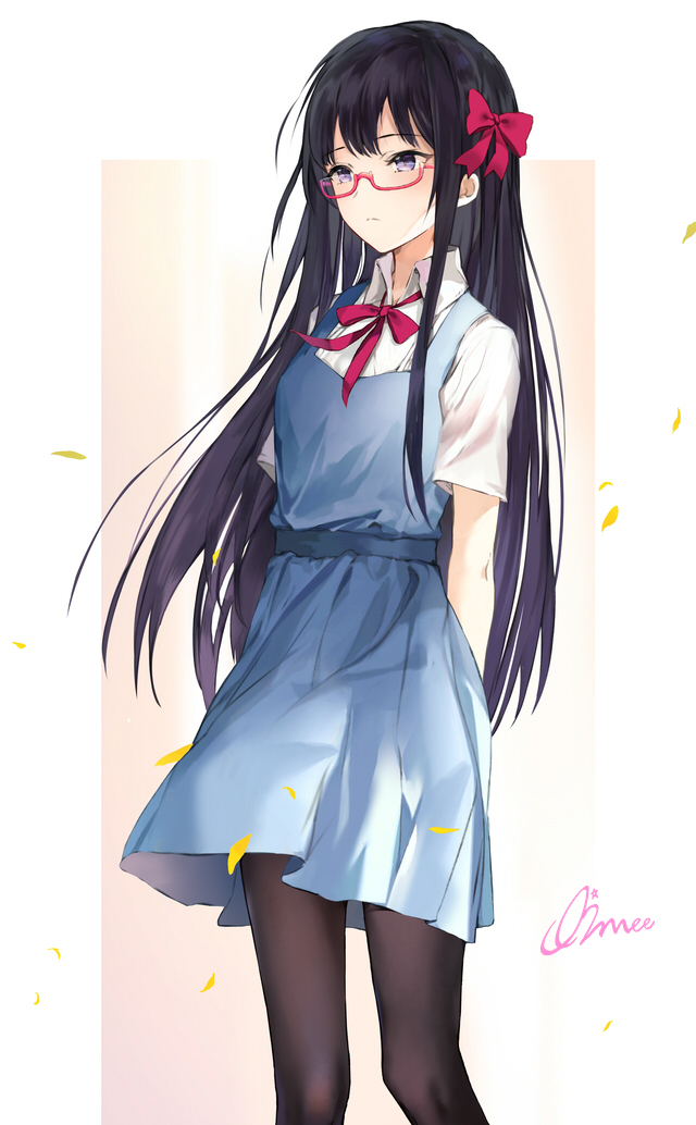 This is a pixiv picture whose title is 🍂.