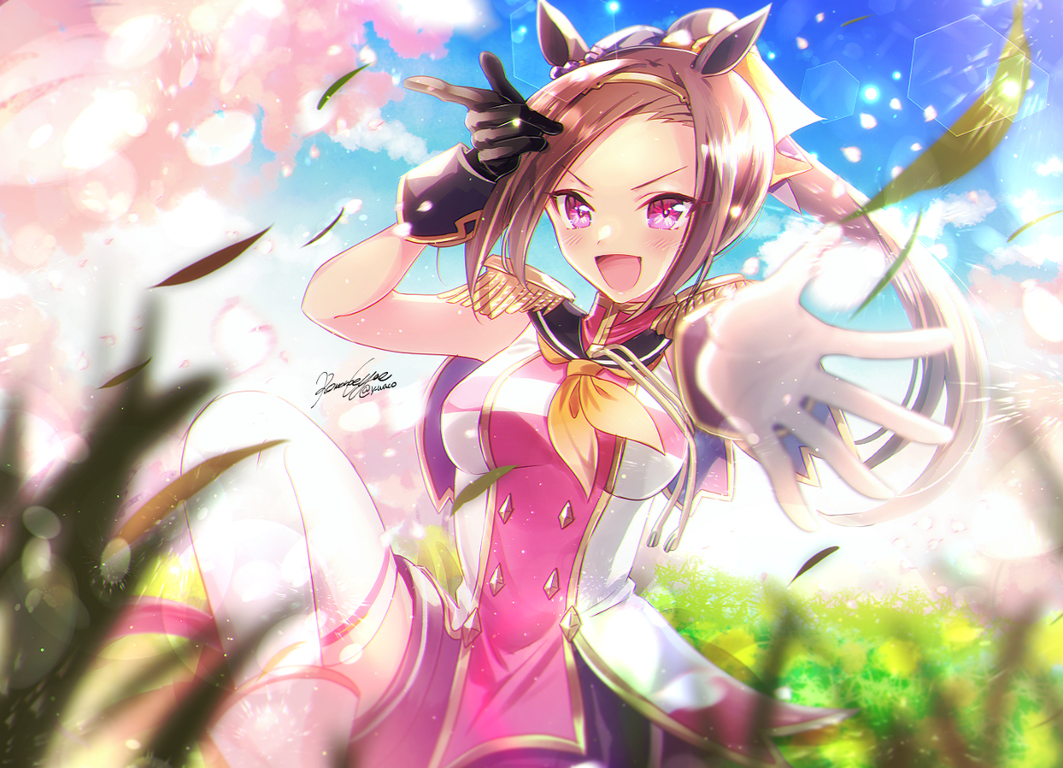This is a pixiv picture whose title is サクラバクシンオー.