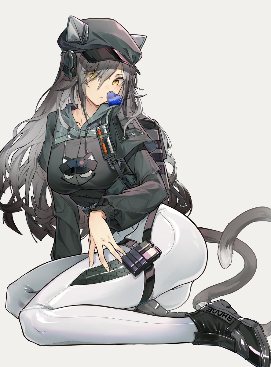 This is a pixiv picture whose title is 黑.