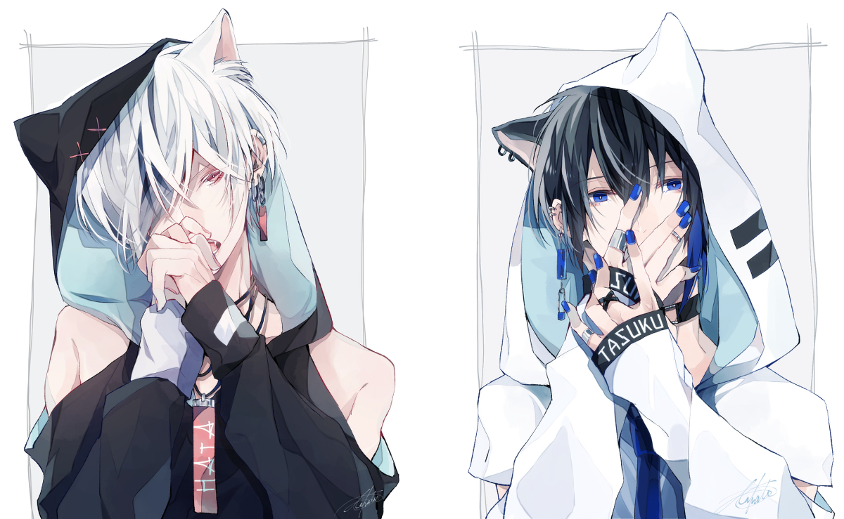 This is a pixiv picture whose title is 創作log1.