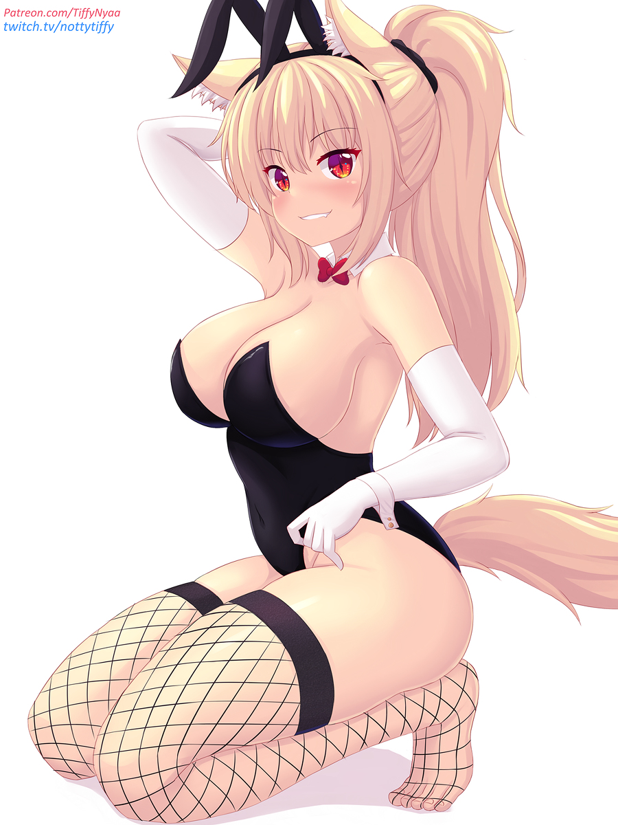This is a pixiv picture whose title is Bunny Girl Tiffy!!.