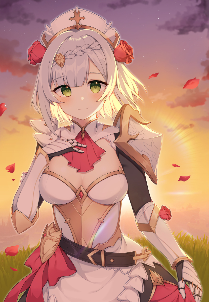 This is a pixiv picture whose title is ノエル.