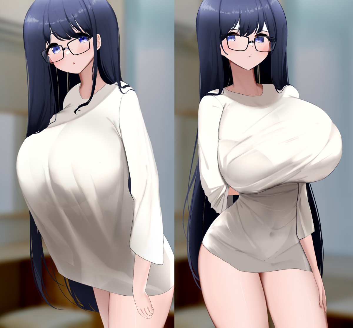 This is a pixiv picture whose title is パジャマチャレンジ.