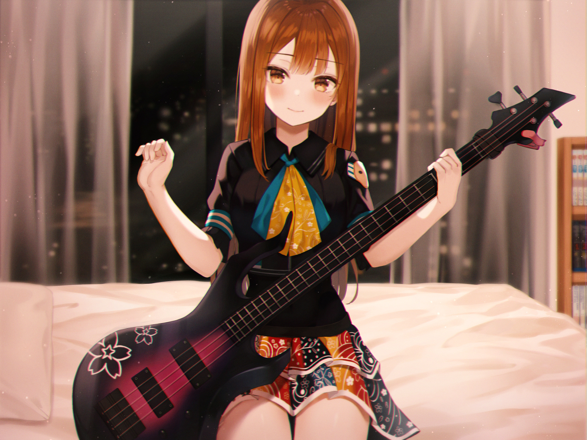 This is a pixiv picture whose title is 『妄想!推しメン・マンション』.