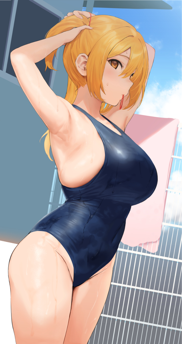 This is a pixiv picture whose title is クラスメイト.