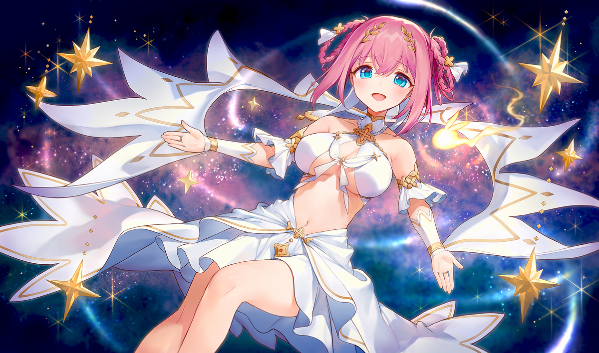 This is a pixiv picture whose title is 星空.