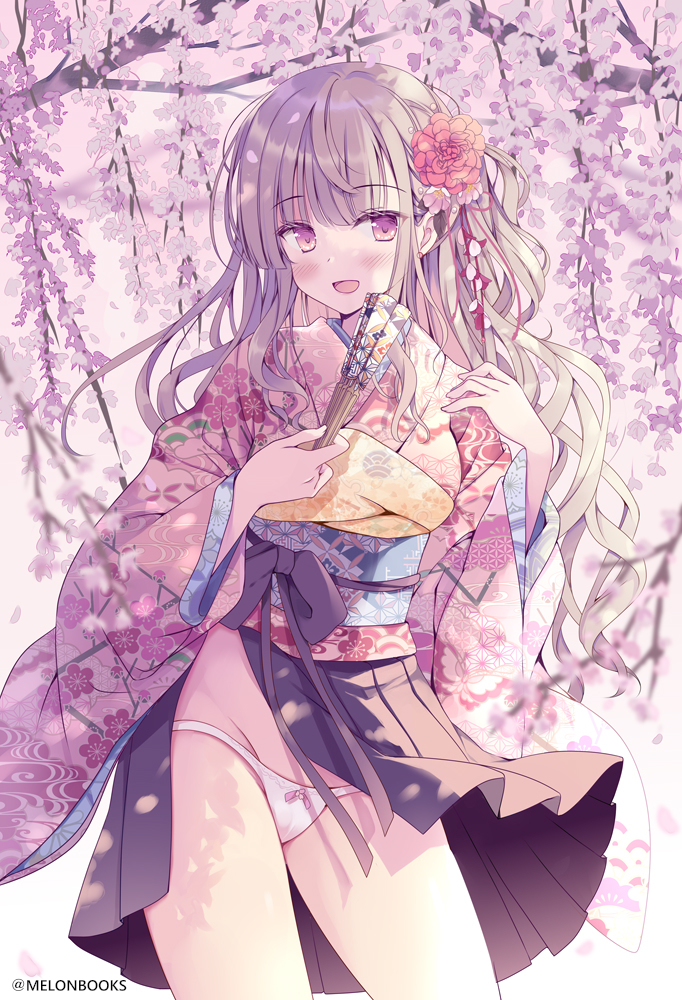 This is a pixiv picture whose title is 恋する桜の季節.